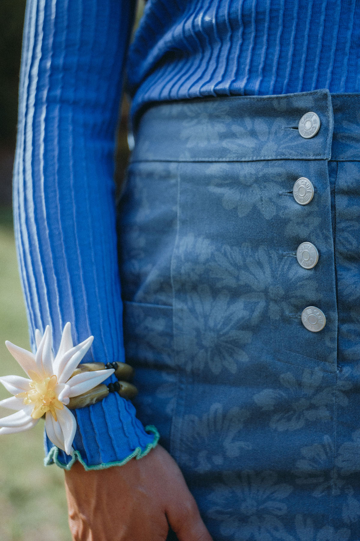 Falda Lemon Azul - Imagen 4