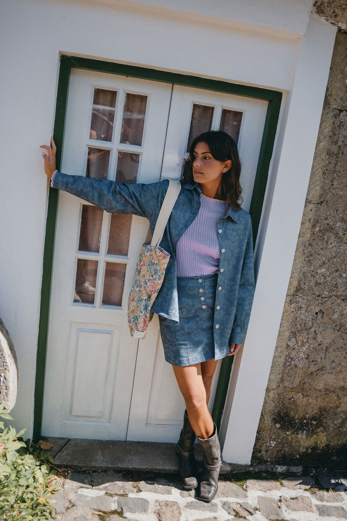 Falda Lemon Azul - Imagen 3