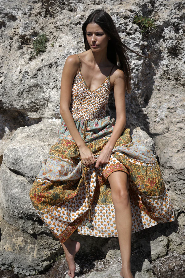 VESTIDO TIRANTES GIZA - Imagen 3