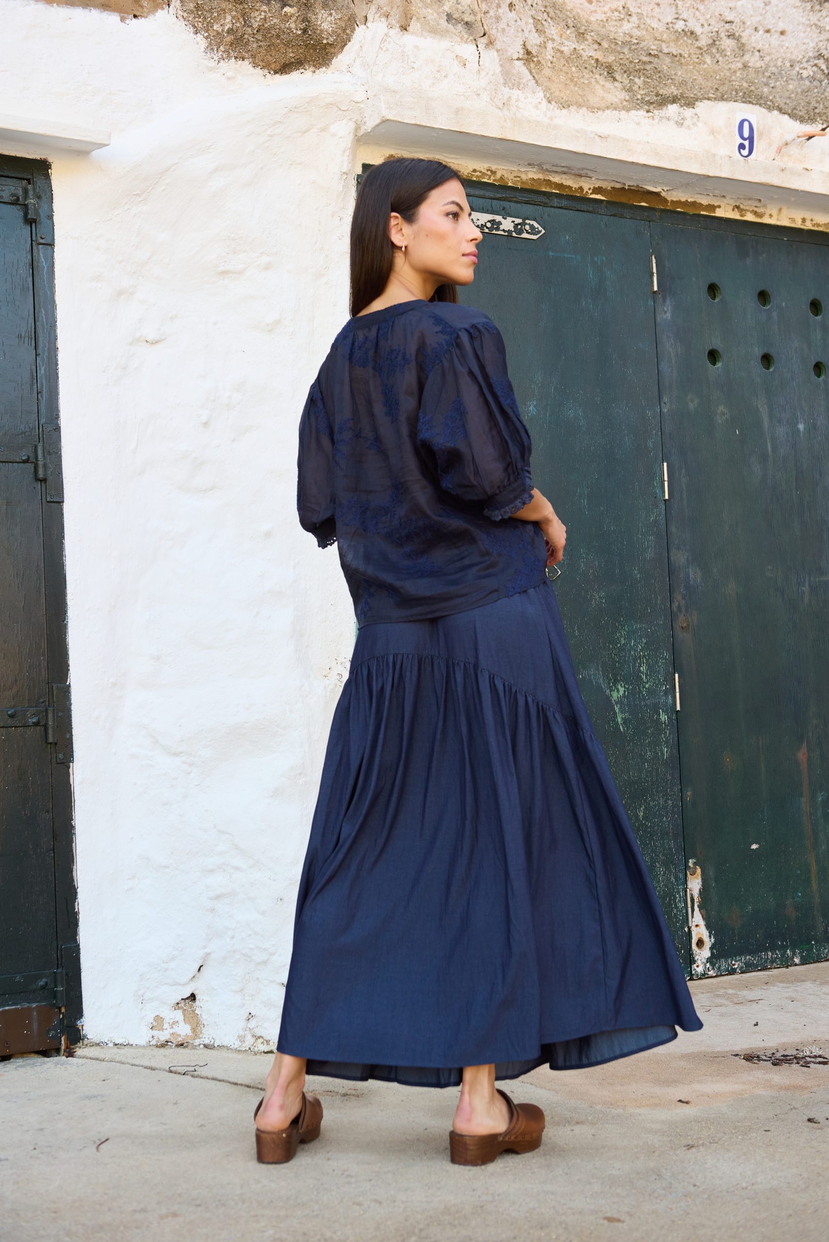 FALDA LARGA MARINA - Imagen 3